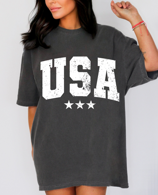 USA stars comfort colors