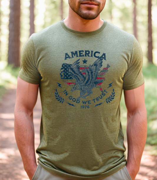 In God We Trust short sleeve