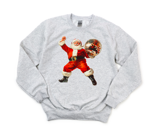 Groovy Santa Crewneck Sweatshirt