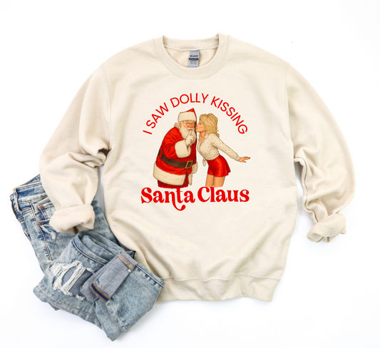 Kiss Me Dolly Crewneck Sweatshirt